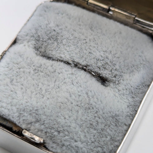 Vintage Sterling Silver Ring Box / Jewelry Box BIRKS